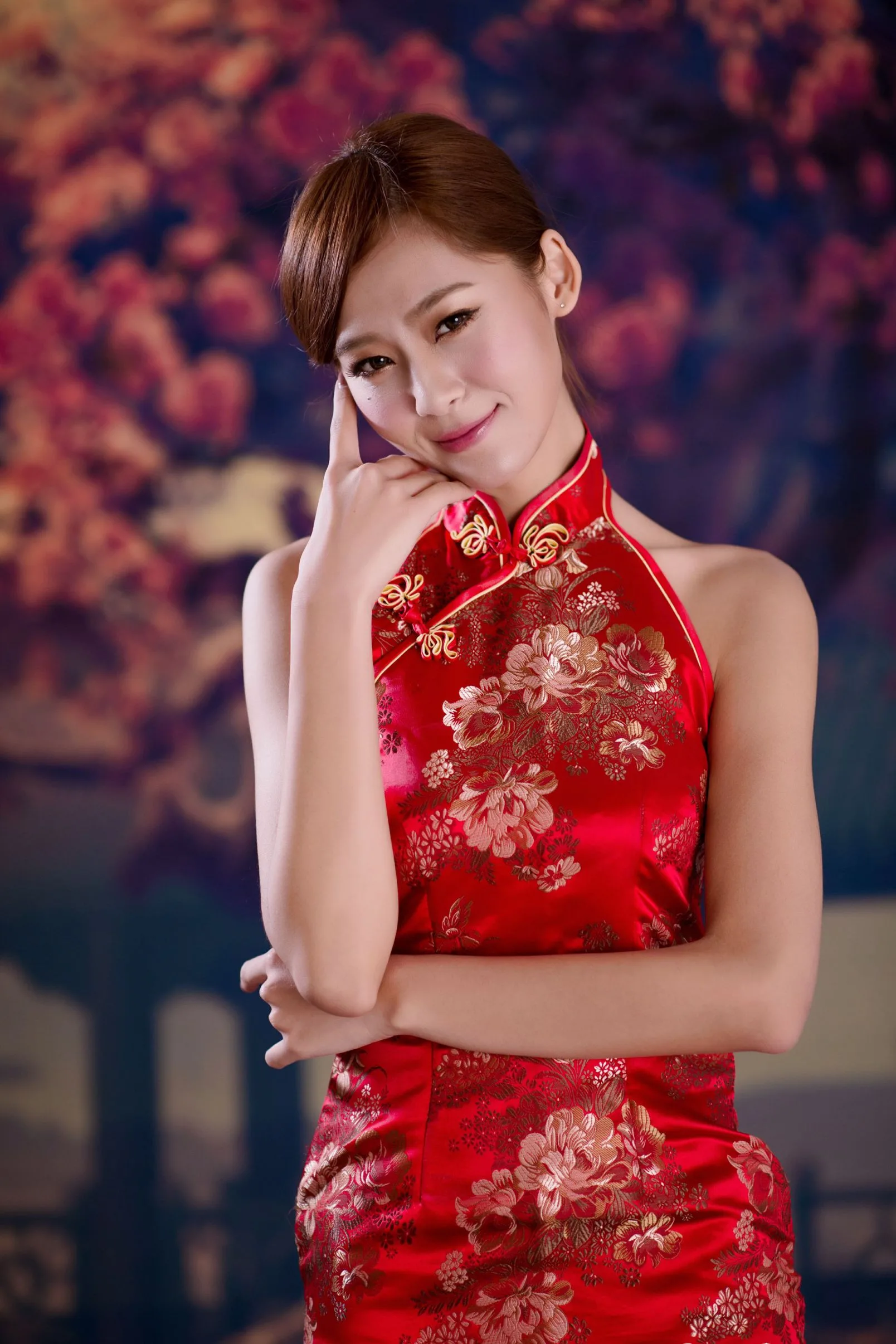 [Chương bổ sung BEAUTYLEG] Winnie Xiaoxue - Những bức ảnh gợi cảm và quyến rũ trong bộ sườn xám đỏ - 4