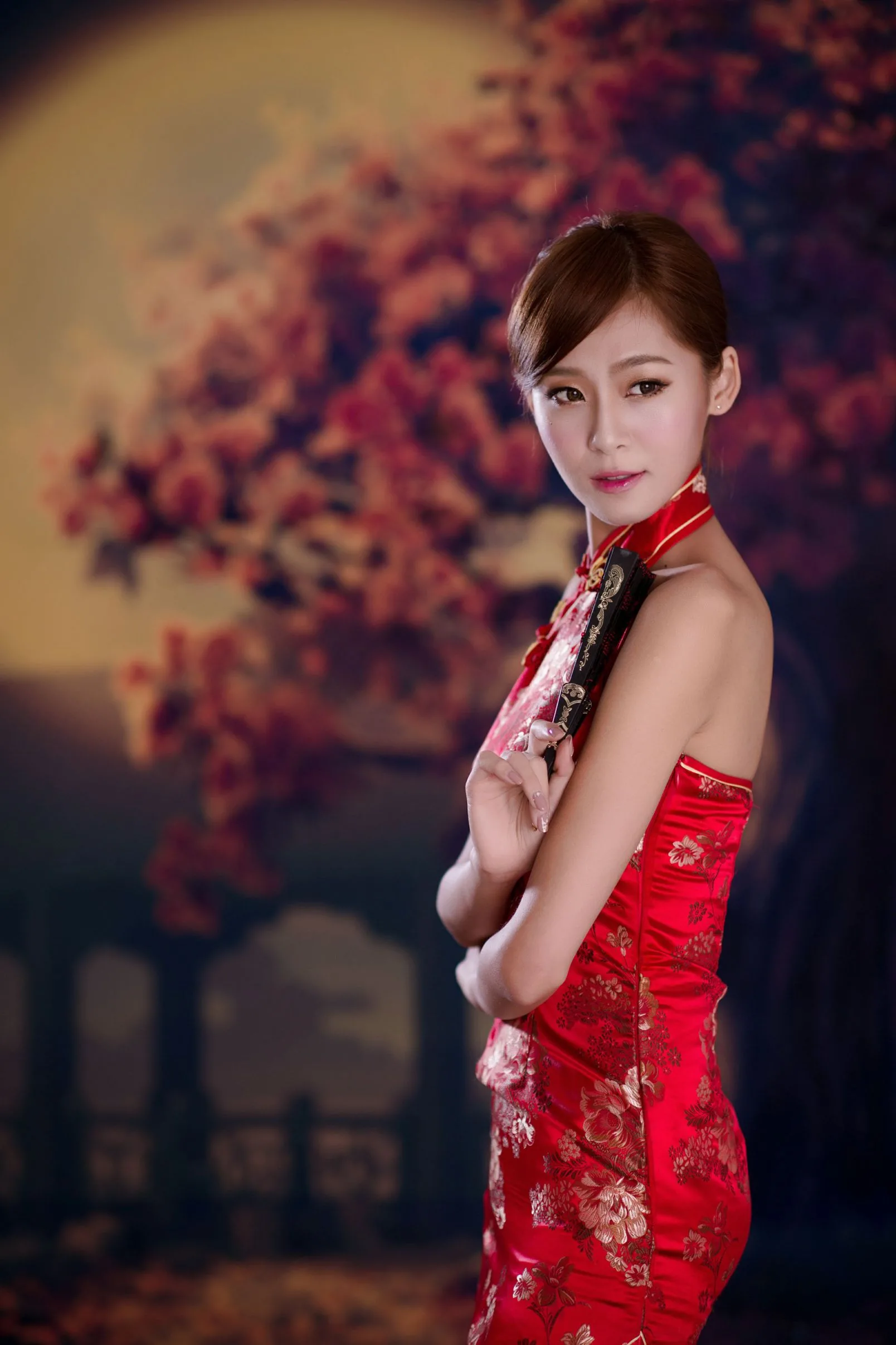 [Chương bổ sung BEAUTYLEG] Winnie Xiaoxue - Những bức ảnh gợi cảm và quyến rũ trong bộ sườn xám đỏ - 3