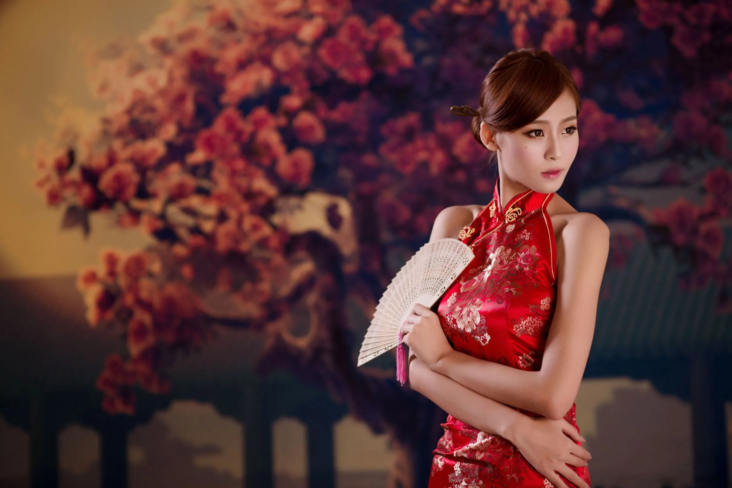 [Chương bổ sung BEAUTYLEG] Winnie Xiaoxue - Những bức ảnh gợi cảm và quyến rũ trong bộ sườn xám đỏ - 37