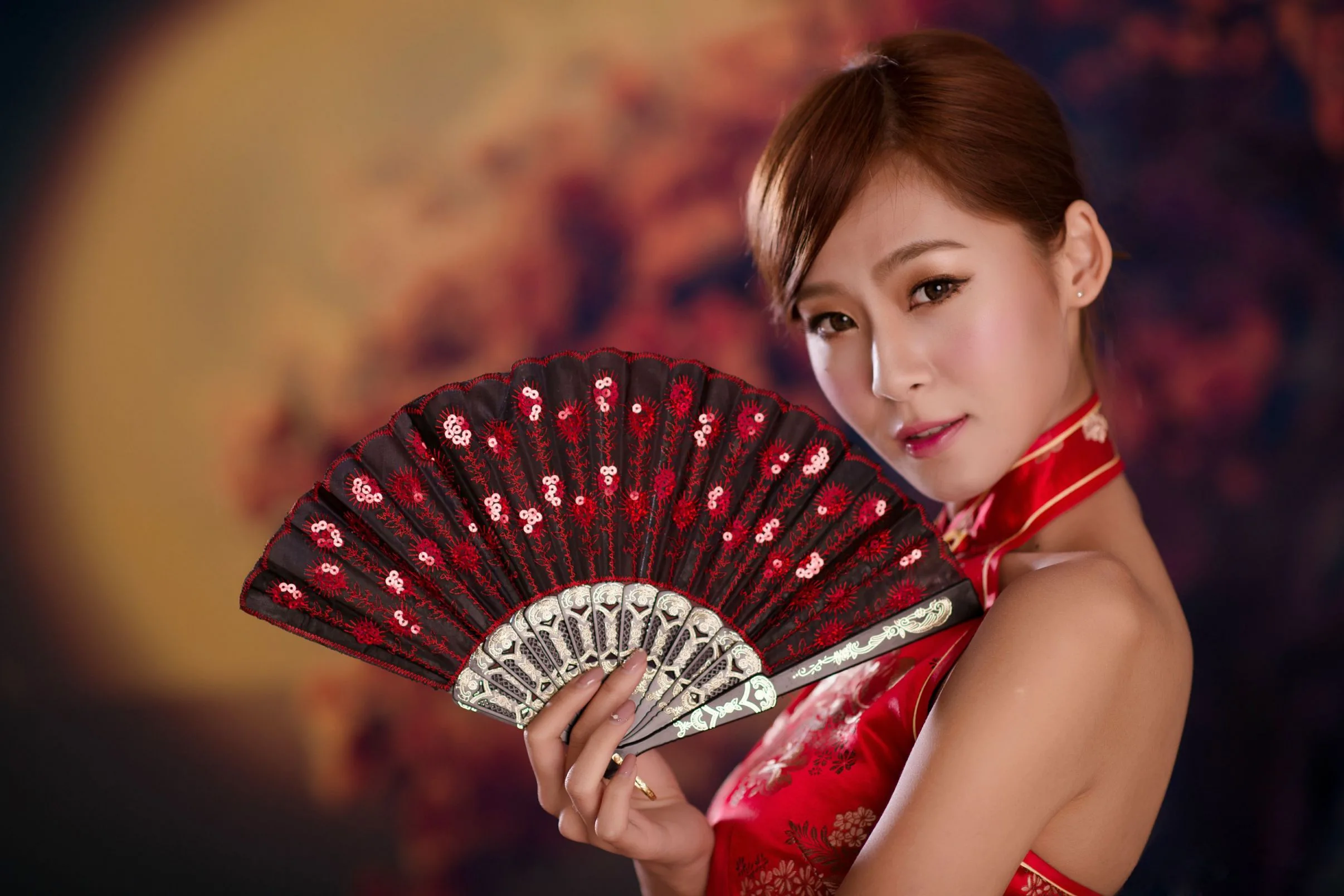[Chương bổ sung BEAUTYLEG] Winnie Xiaoxue - Những bức ảnh gợi cảm và quyến rũ trong bộ sườn xám đỏ - 31